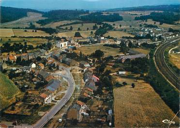 / CPSM FRANCE 08 "Lumes, vue générale aérienne"