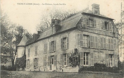 / CPA FRANCE 02 "Trosly Loire, le château"