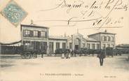 02 Aisne / CPA FRANCE 02 "Villers Cotterets, la gare"