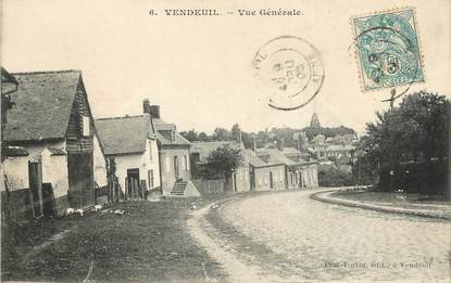 / CPA FRANCE 02 "Vendeuil, vue générale"