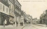 02 Aisne / CPA FRANCE 02 "Saint Quentin, la haut de la rue d'Isle"