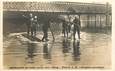 CPA FRANCE 75013 "Paris, les inondations, Bercy, les pompiers sauveteurs"