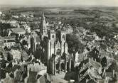 21 Cote D'or / CPSM FRANCE 21 "Semur en Auxois, vue aérienne sur la cathédrale Notre Dame"
