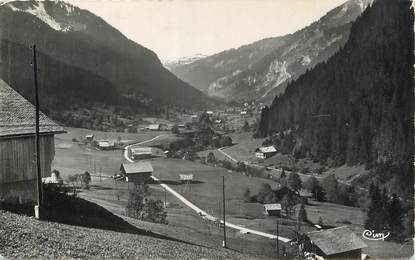 / CPSM FRANCE 74 "Châtel, vieille route de l'Essert"