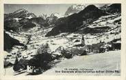 74 Haute Savoie / CPSM FRANCE 74 "Châtel, vue générale et les cornettes de Bise"