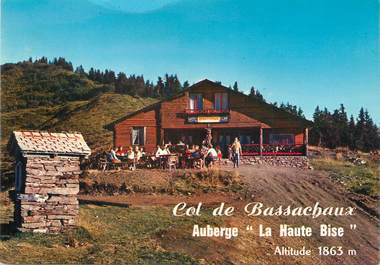 / CPSM FRANCE 74 "Châtel, Col de Bassachaux"