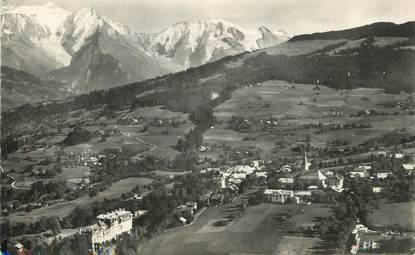 / CPSM FRANCE 74 "Combloux, et le Mont Blanc"