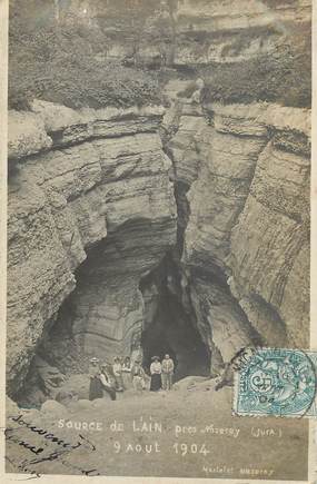 / CPA FRANCE 01 "Source de l'Ain près Nozeroy, 1904"