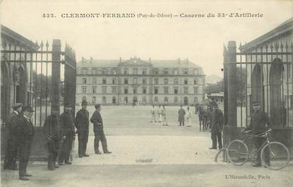 CPA FRANCE 63 "Clermont Ferrand, Caserne d'artillerie"