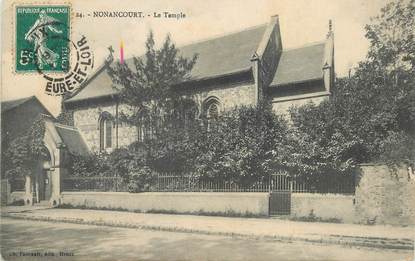 / CPA FRANCE 27 "Nonancourt" / TEMPLE PROTESTANT