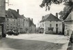 / CPSM FRANCE 19 "Marcillac La Croisille, la place, route de Nougein"