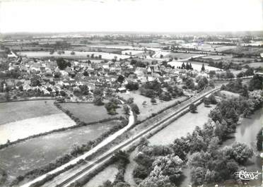 / CPSM FRANCE 18 "Venesmes, vue générale aérienne"