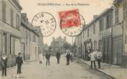 60 Oise / CPA FRANCE 60 "Feuquières, rue de la Maladrerie"