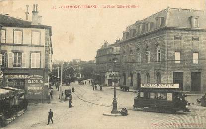 CPA FRANCE 63 "Clermont Ferrand, Place Gilbert Gaillard"