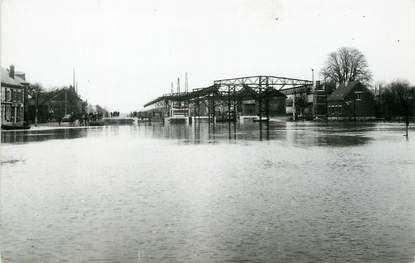 / CPSM FRANCE 60 "Longueil Annel" / INONDATION