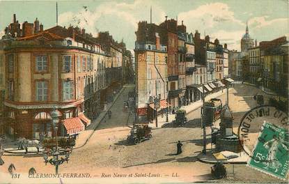 CPA FRANCE 63 "Clermont Ferrand, Rues Neuve et Saint Louis"