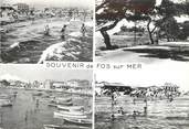 13 Bouch Du Rhone / CPSM FRANCE 13 "Fos sur Mer, la plage, allée des pins"