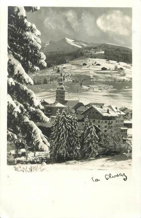 / CARTE PHOTO FRANCE 74 "La Clusaz "