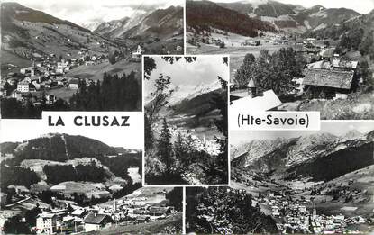 / CPSM FRANCE 74 " La Clusaz"