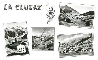 / CPSM FRANCE 74 "La Clusaz, environs d'Annecy"