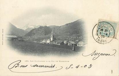 / CPA FRANCE 74 "Les Contamines et le col du bonhomme"