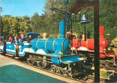 / CPSM FRANCE 75016 "Paris, Bois de Boulogne" / TRAIN MINIATURE