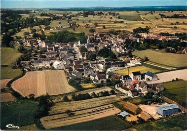 / CPSM FRANCE 37 "Avon les Roches, vue générale aérienne"