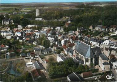 / CPSM FRANCE 37 "Château Renault, vue générale aérienne"