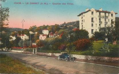 / CPA FRANCE 06 "Le Cannet, quartier des Villas'"
