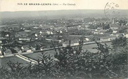 CPA FRANCE 38 "Le Grand Lemps, vue générale"