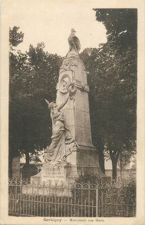 CPA FRANCE 58 "Corbigny, le monument aux morts