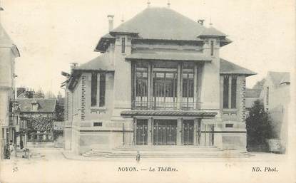 CPA FRANCE 60 "Noyon, le Théâtre"