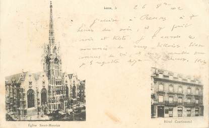 CPA FRANCE 59 "Lille, Eglise Saint Maurice"