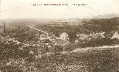 CPA FRANCE 89 "Molosmes, vue générale"