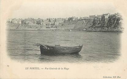 CPA FRANCE 62 "Le Portel, vue générale de la plage"