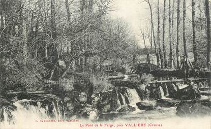 CPA FRANCE 23 "Le Pont de la Farge, près de Vallière"