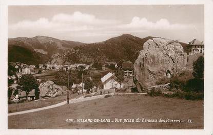 / CPSM FRANCE 38 "Villard de Lans, vue prise du hameau des pierres"