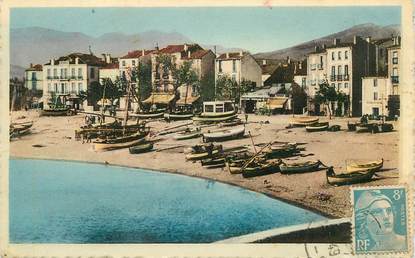 CPA FRANCE 66 "Banyuls sur Mer, un coin de plage vu du bld Lassus"