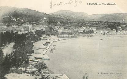 CPA FRANCE 83 "Bandol sur Mer, vue générale"