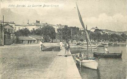 CPA FRANCE 83 "Bandol, le quartier Beau Rivage"