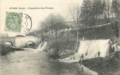 CPA FRANCE 39 "Syam, Cascades des Forges"