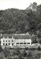 15 Cantal / CPSM FRANCE 15 "Polminhac, hôtel restaurant aux Parasols, sa terrasse et son jardin"