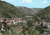 15 Cantal / CPSM FRANCE 15 "Molompize, vue générale aérienne"