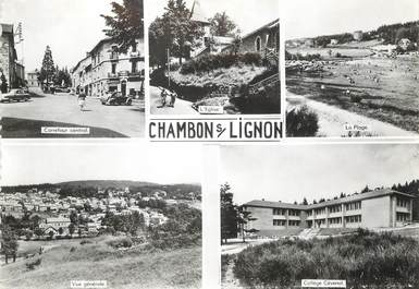 / CPSM FRANCE 43 "Chambon sur Lignon, station estivale"