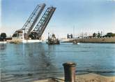 34 Herault / CPSM FRANCE 34 "Sète, le pont Levis"