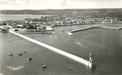 CPSM FRANCE 50 "Saint Vaast la Hougue, vue générale"