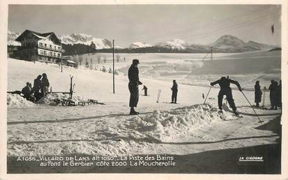 CPSM FRANCE 38 "Villard de Lans" / SKI