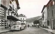 64 PyrÉnÉe Atlantique CPSM FRANCE 64 "Béhobie, le pont international" / BUS / DOUANE