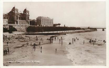 CPSM FRANCE 17 "Royan Pontaillac, la plage"