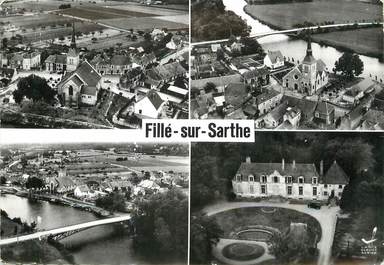 / CPSM FRANCE 72 "Fillé sur Sarthe"